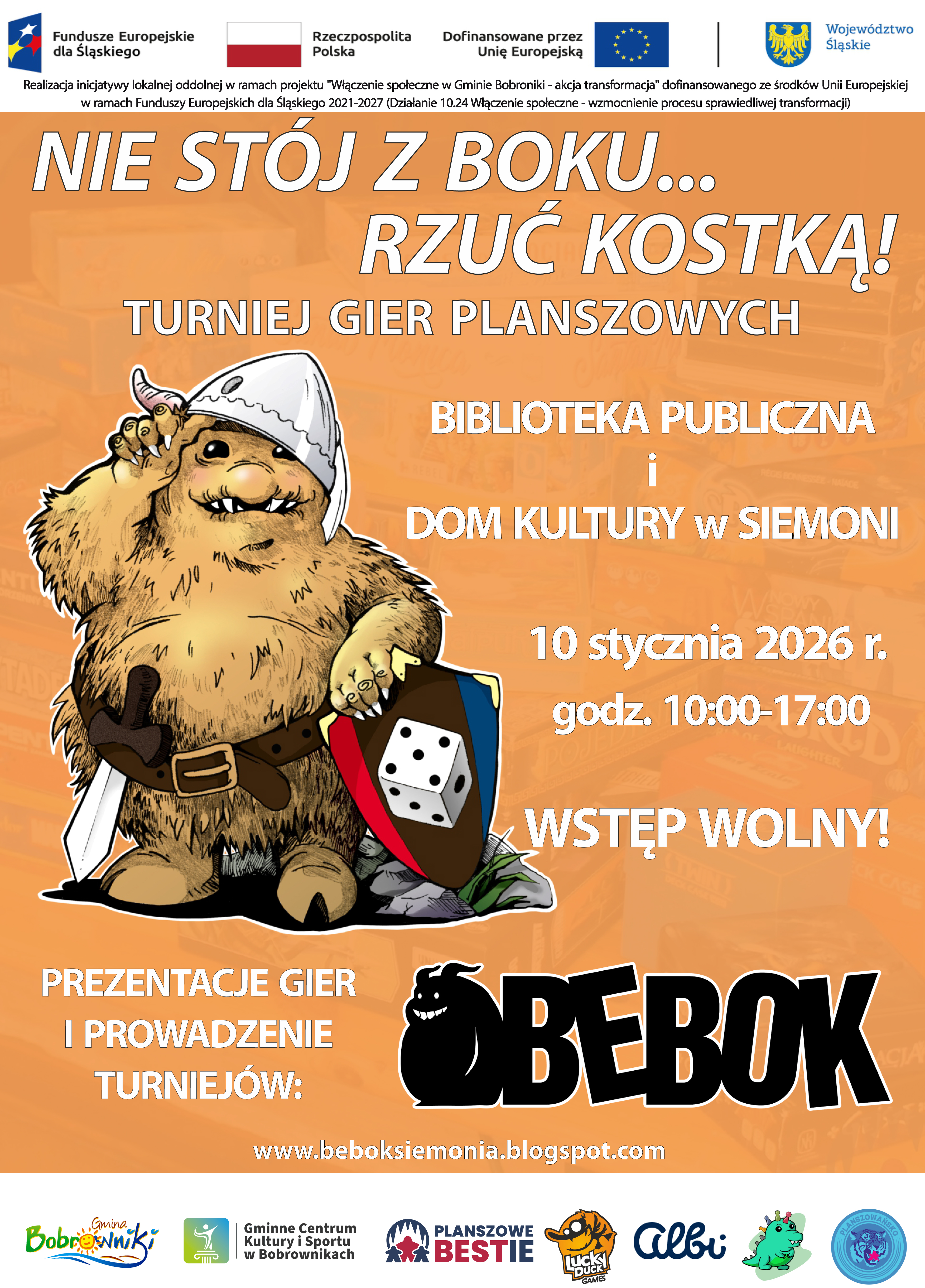 plakat zapraszający do udziału w&nbsp;wydarzeniu