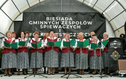 Zdjęcie do  XIV Biesiada Gminnych Zespoł&oacute;w Śpiewaczych 