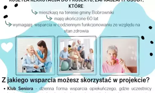 Zdjęcie do Wydłużenie rekrutacji Dobra Jesień Życia